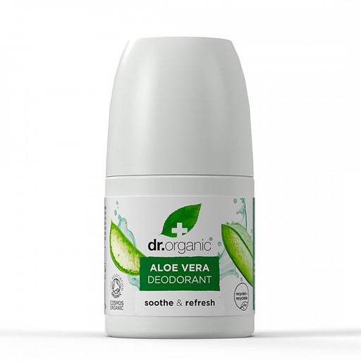 Dr.Organic Aloe Vera Deodorant 50ml - The Health Shop