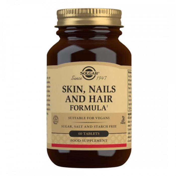 Solgar Skin, Nails and Hair Formula 60tabs - The Health Shop