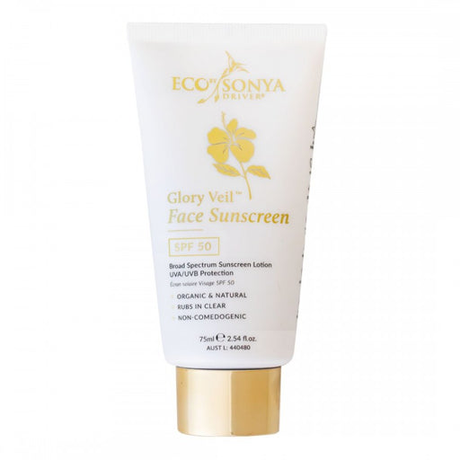 Eco by Sonya Glory Veil Face Sunscreen SPF 50 75ml - The Health Shop