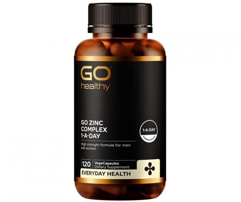 GO Healthy Zinc Complex 1-A-Day 120vcaps - The Health Shop