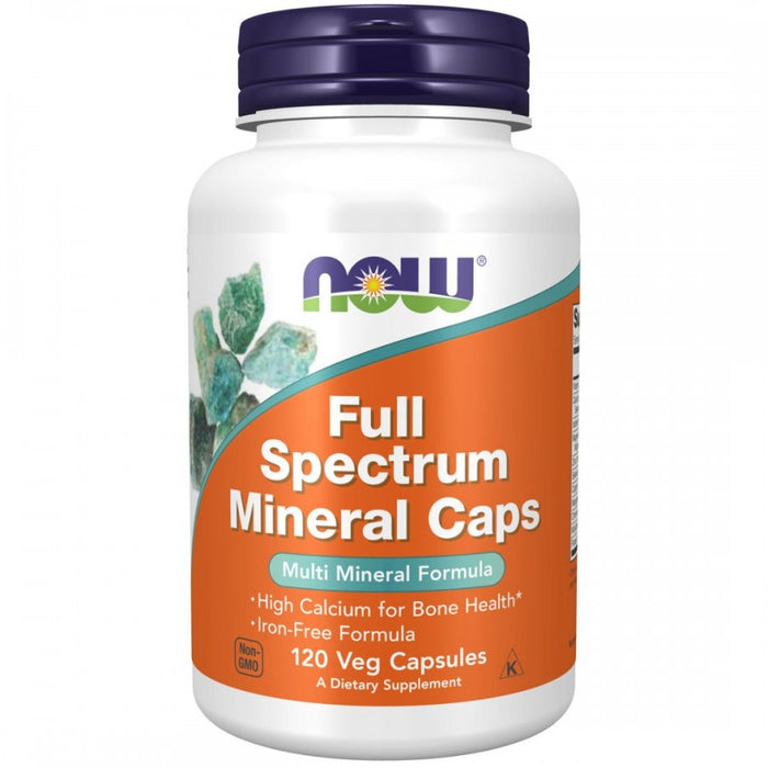 NOW Full Spectrum Mineral Caps 120vcaps - The Health Shop