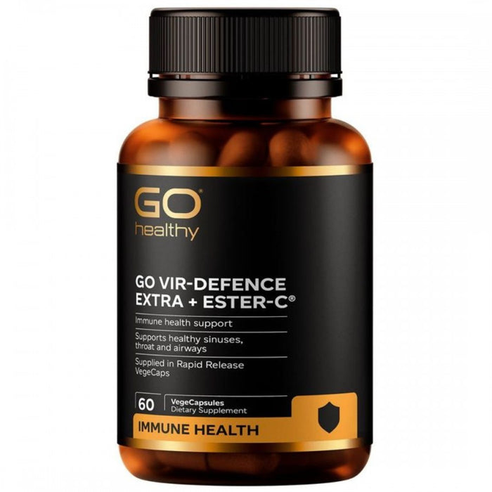 GO Healthy Vir-Defense Extra + Ester-C 60vcaps - The Health Shop