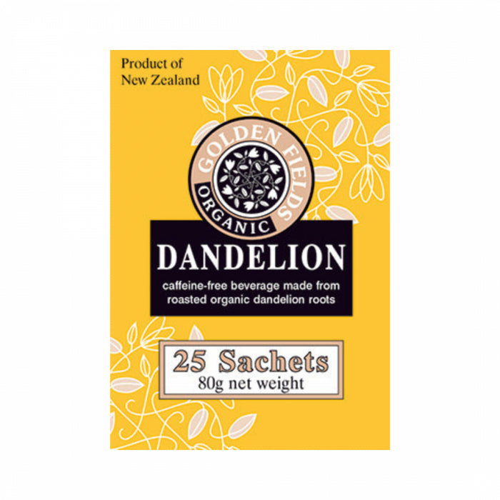 Golden Fields Organic Dandelion 25 Sachets - The Health Shop