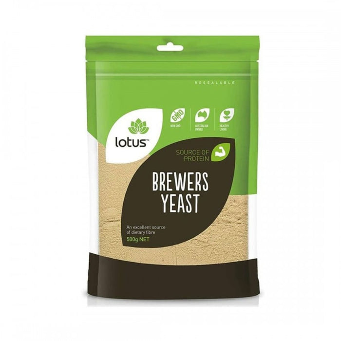 Lotus Brewers Yeast 500g - The Health Shop