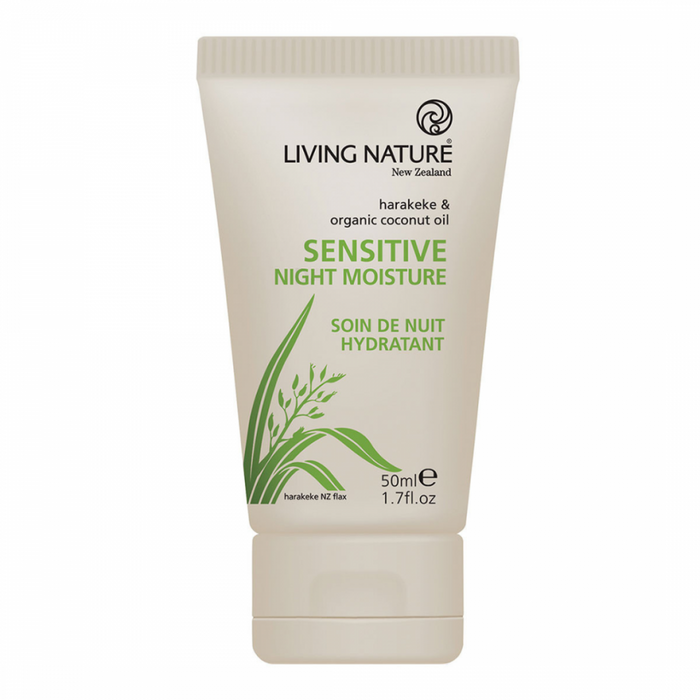 Living Nature Sensitive Night Moisture 50ml - The Health Shop