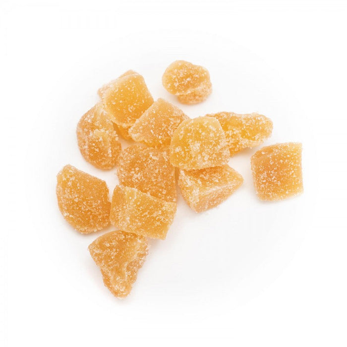 Ginger, Crystallised Cubes Organic 200g - The Health Shop