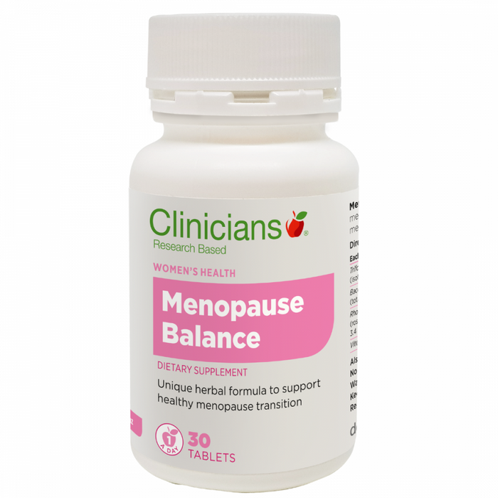 Clinicians Menopause Balance 30tabs - The Health Shop