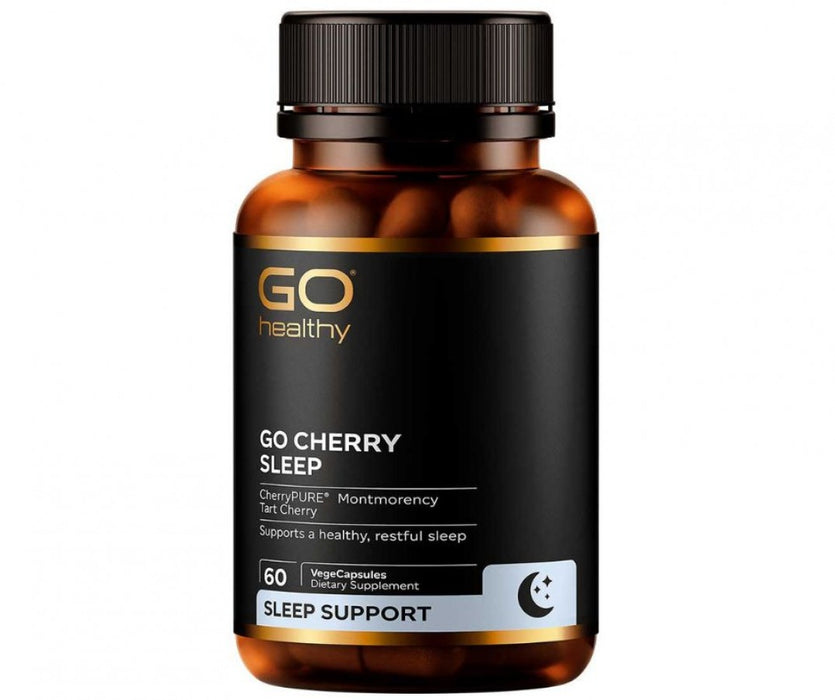 GO Healthy Cherry Sleep 60vcaps - The Health Shop