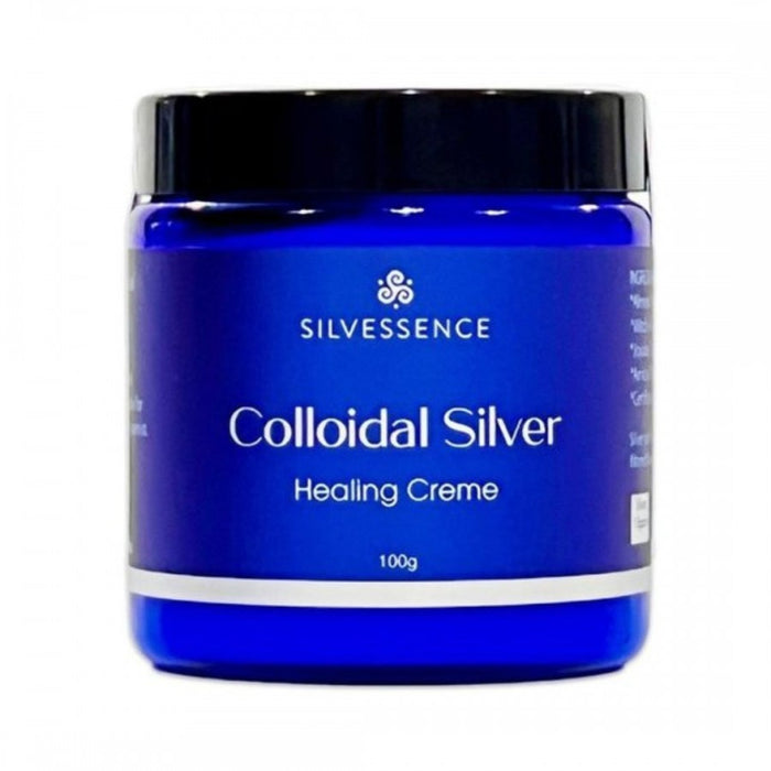 SILVESSENCE Colloidal Silver Healing Cream 100g - The Health Shop