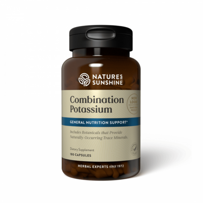Nature's Sunshine Combination Potassium 180caps - The Health Shop