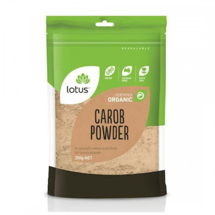 Lotus Organic Carob Powder 250g - The Health Shop