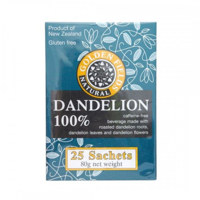 Golden Fields Dandelion 100% 25 Sachets - The Health Shop