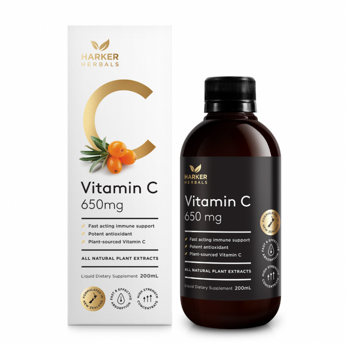 Harker Herbals Vitamin C 200ml - The Health Shop