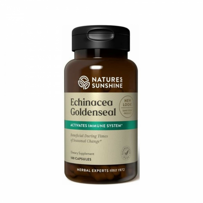 Nature's Sunshine Echinacea Goldenseal 100caps - The Health Shop