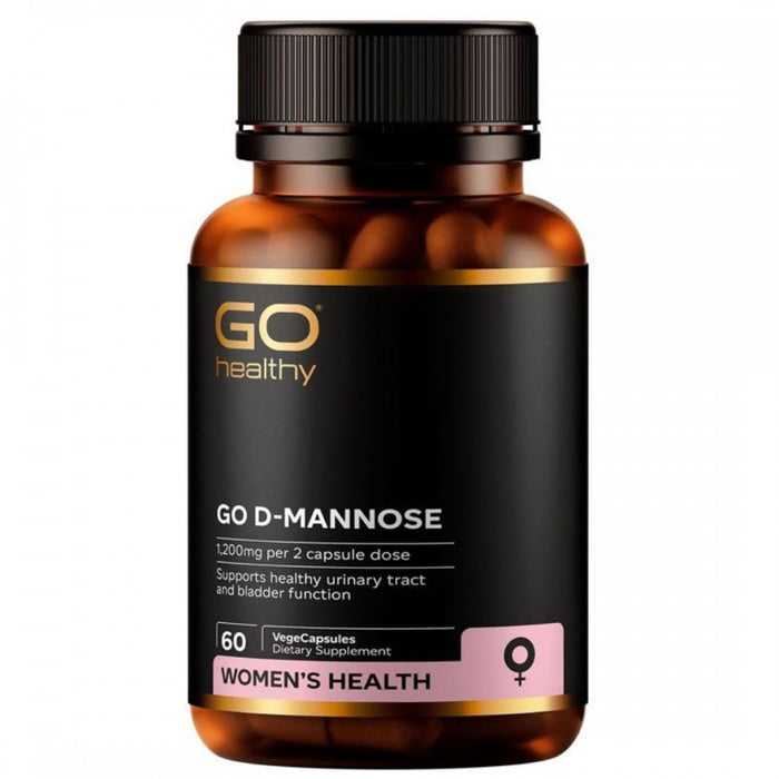 GO Healthy D-Mannose 60vcaps - The Health Shop
