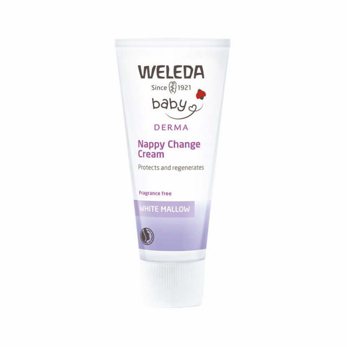 Weleda Baby Derma Nappy Change Cream - White Mallow 50ml - The Health Shop