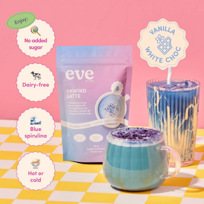 Eve Wellness Unwind Latte 120g - The Health Shop