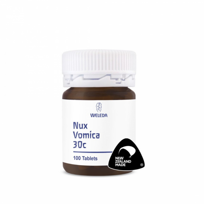 Weleda Nux Vomica 30c 100 tablets - The Health Shop