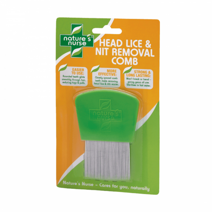 Nature's Nurse Head Lice & Nit Removal Comb - The Health Shop