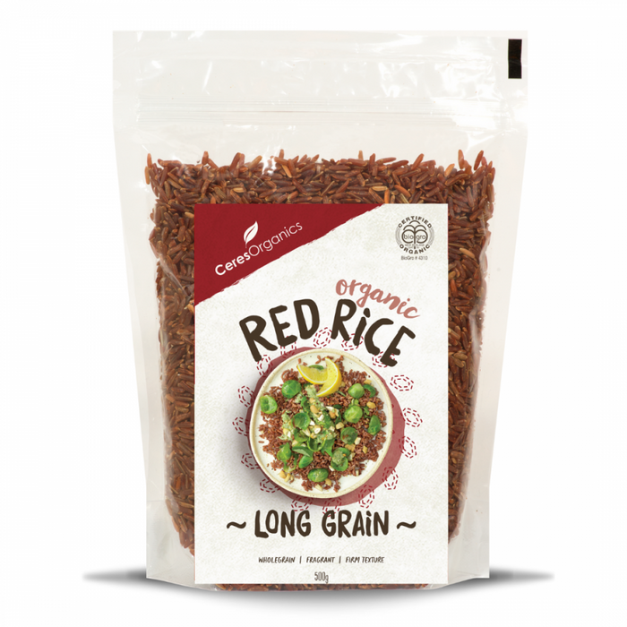 Ceres Organics Organic Red Rice 500g - The Health Shop