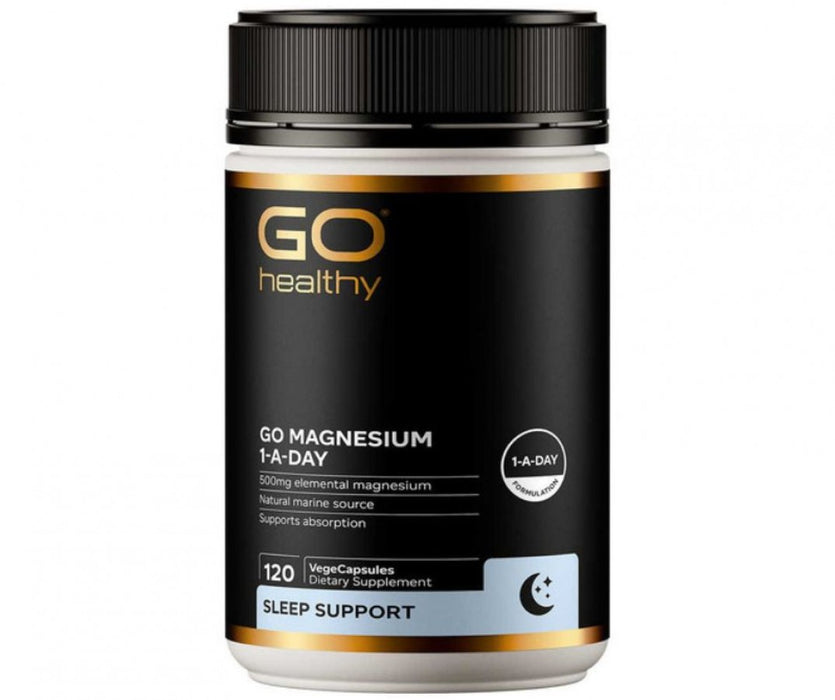 GO Healthy Magnesium 1-A-Day 120caps - The Health Shop