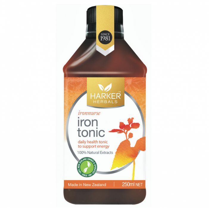 Harker Herbals Iron Tonic (741) 250ml - The Health Shop