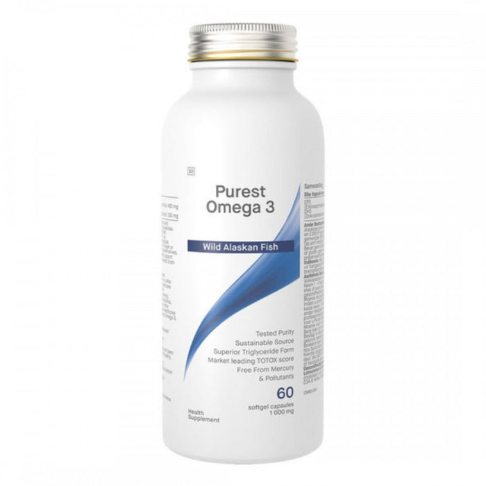Coyne Healthcare Purest Omega 3 Wild Alaskan Fish 60softgels - The Health Shop