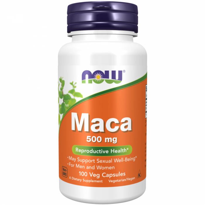 NOW Maca 500mg 100vcaps - The Health Shop