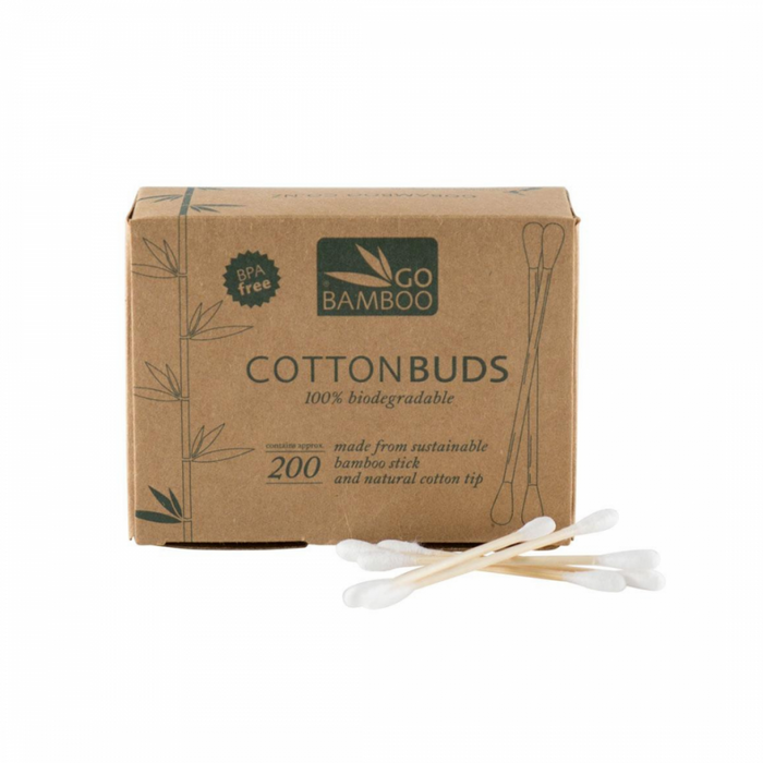 Go Bamboo Cotton Buds - The Health Shop