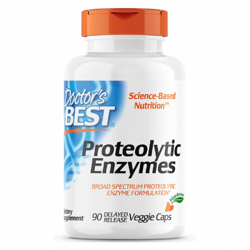 Doctor's Best Proteolytic Enzymes 90vcaps - The Health Shop