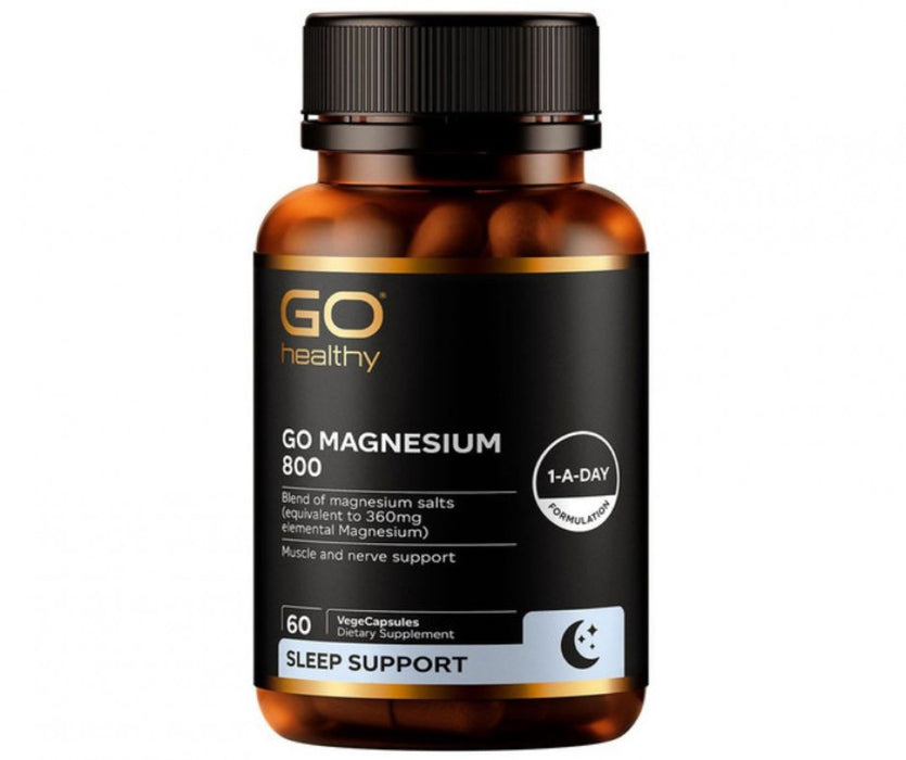GO Healthy Magnesium 800 60vcaps - The Health Shop