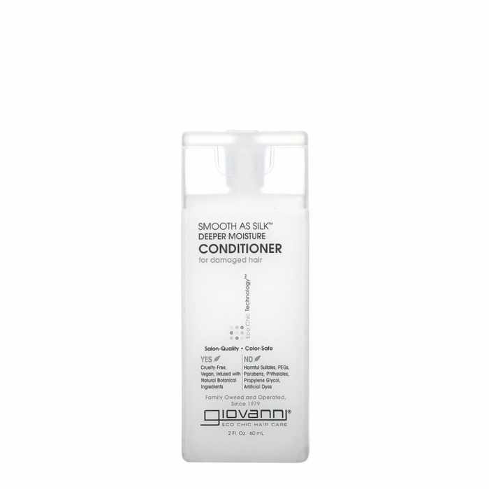 Giovanni Smooth As Silk™ Deeper Moisture Conditioner 60ml - The Health Shop