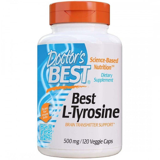 Doctor's Best L-Tyrosine 500mg 120vcaps - The Health Shop