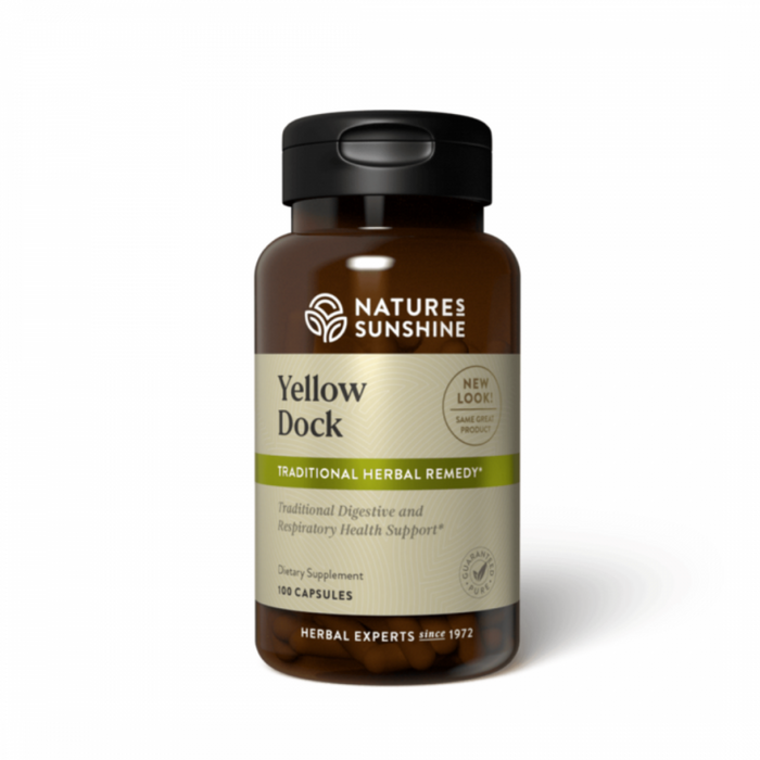 Nature's Sunshine Yellow Dock 100caps - The Health Shop