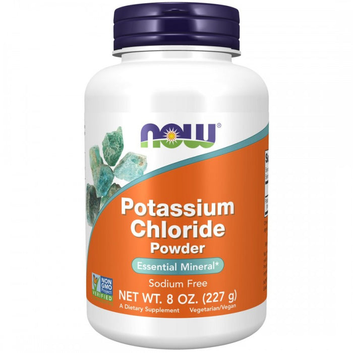 NOW Potassium Chloride Powder 227g - The Health Shop