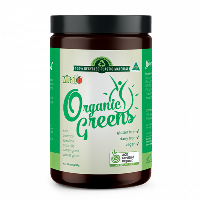 Vital Organic Greens 200g - The Health Shop