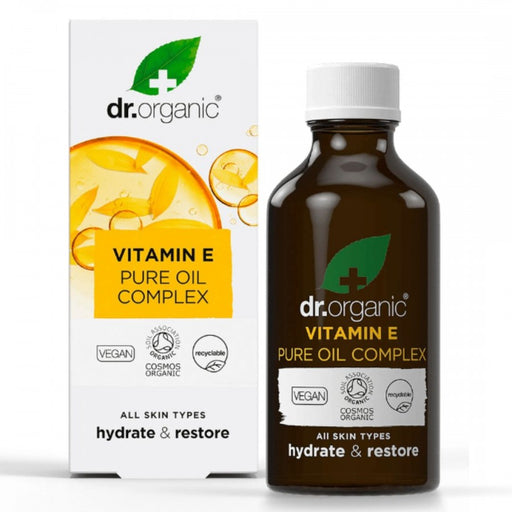Dr.Organic Vitamin E Pure Oil Complex 50ml - The Health Shop