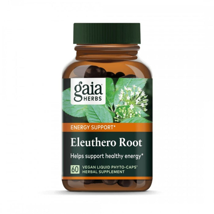 Gaia Herbs Eleuthero Root 60vcaps - The Health Shop