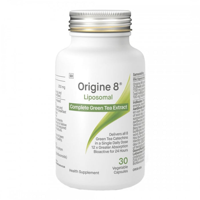 Coyne Healthcare Origine 8 Liposomal Green Tea Extract 30vcaps - The Health Shop