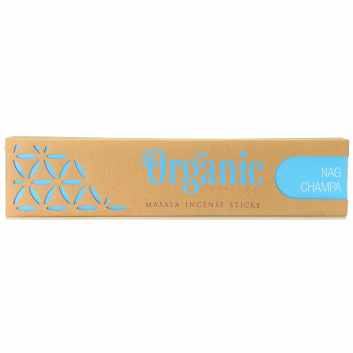 Organic Goodness Masala Incense Sticks, Nag Champa - The Health Shop