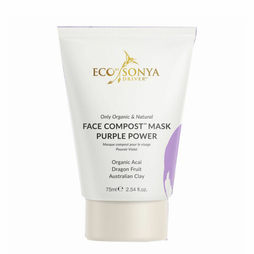 Eco by Sonya Face Compost Purple Power Mask 75ml - The Health Shop