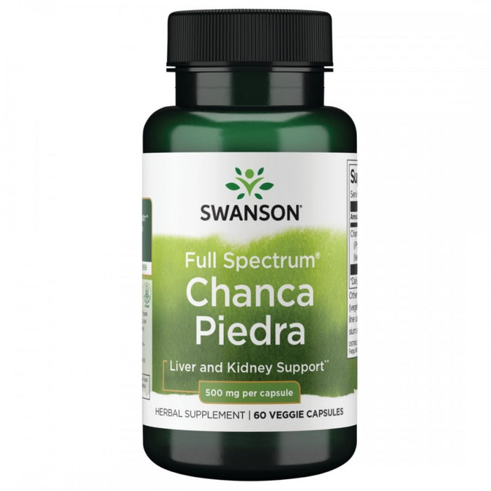 Swanson Full Spectrum Chanca Piedra 500mg 60vcaps - The Health Shop