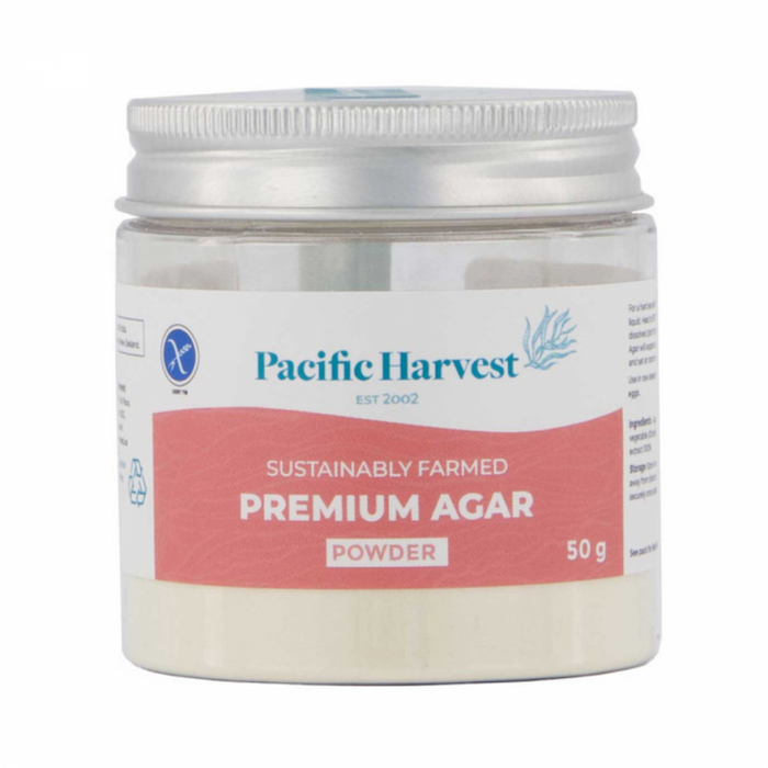 Pacific Harvest Premium Agar Powder, Sustainably Farmed 50g - The Health Shop