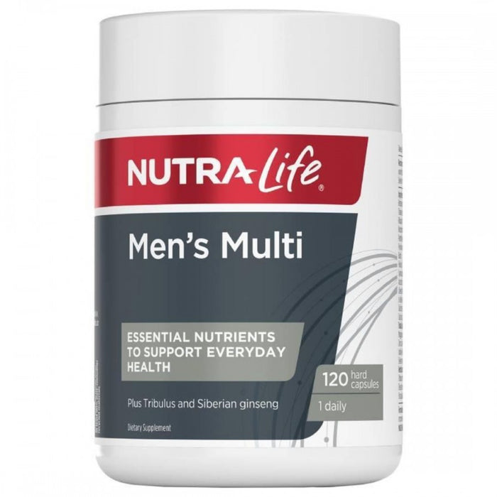 Nutra-Life Men's Multi 120caps - The Health Shop