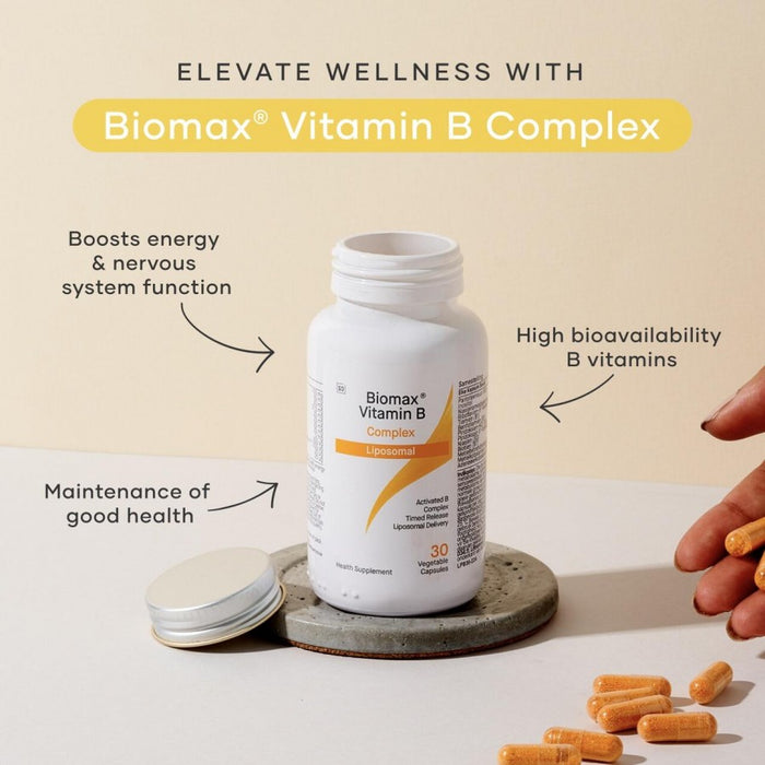 Coyne Healthcare Biomax Vitamin B Complex Liposomal 30vcaps - The Health Shop