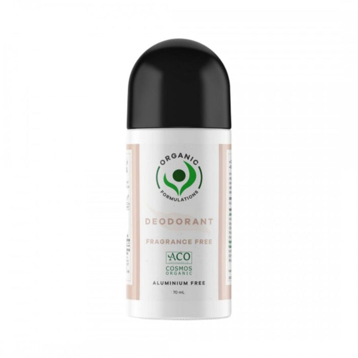 Organic Formulations Deodorant - Fragrance Free - The Health Shop