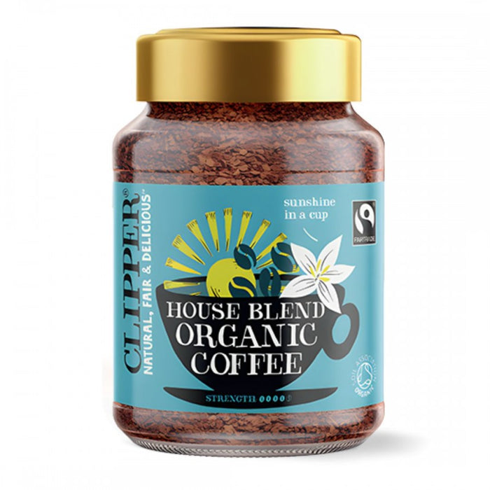 Clipper House Blend Organic Instant Coffee 100g - The Health Shop