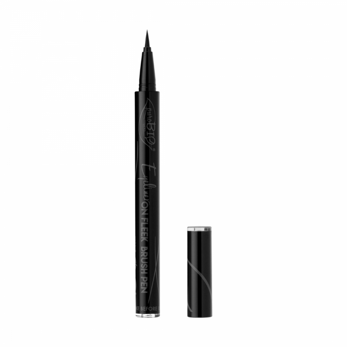 puroBIO Eyeliner On Fleek Brush Pen - The Health Shop
