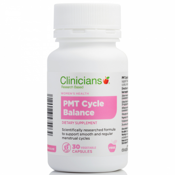 Clinicians PMT Cycle Balance 30vcaps - The Health Shop
