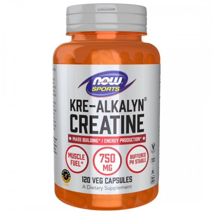 NOW Sports Kre-Alkalyn® Creatine 120vcaps - The Health Shop